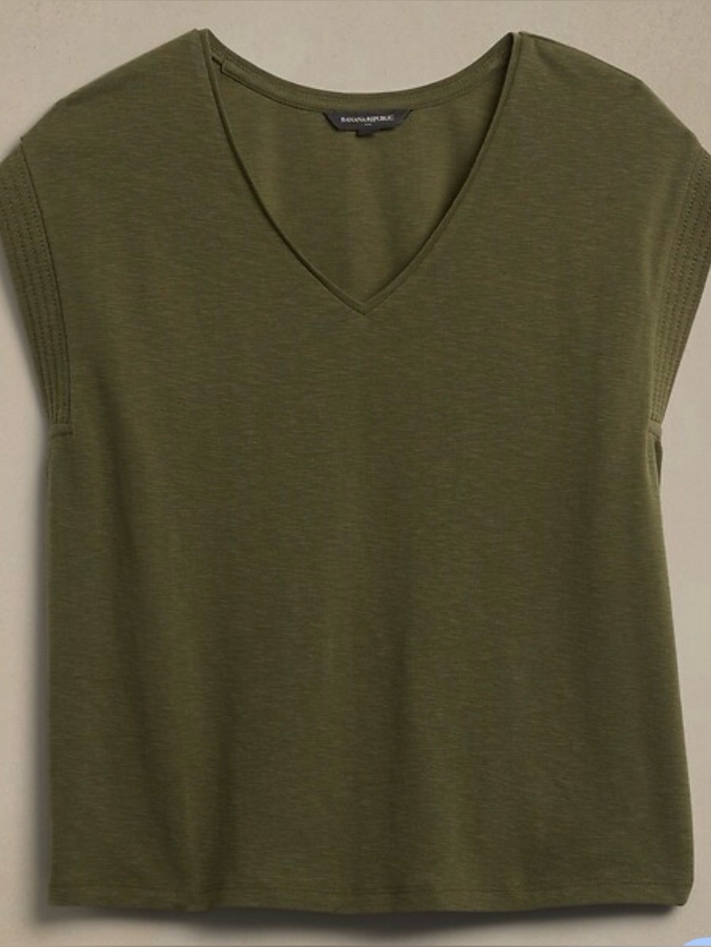 Banana Republic Trapunto Top